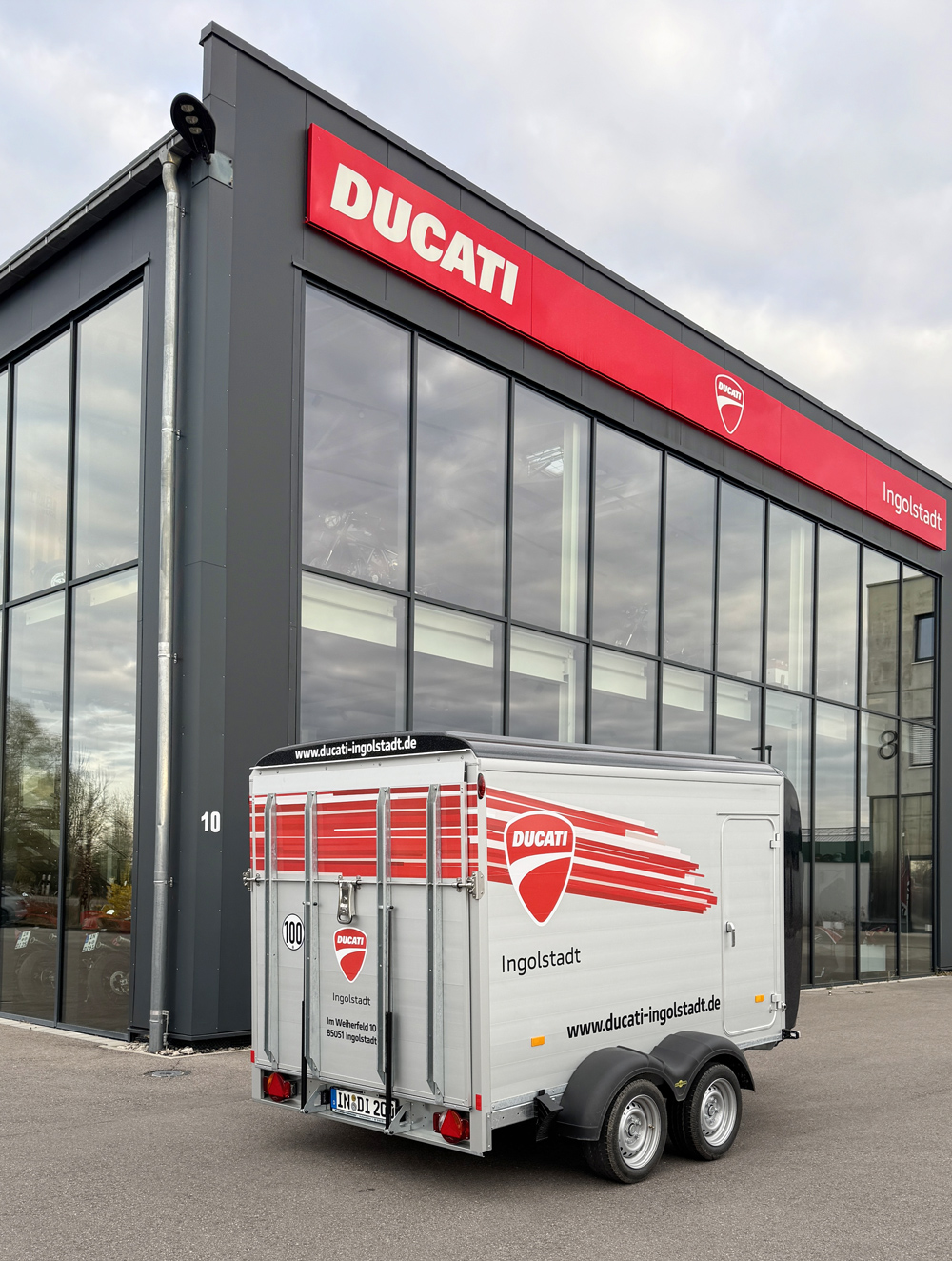 Unser Ducati-Ingolstadt anhänger